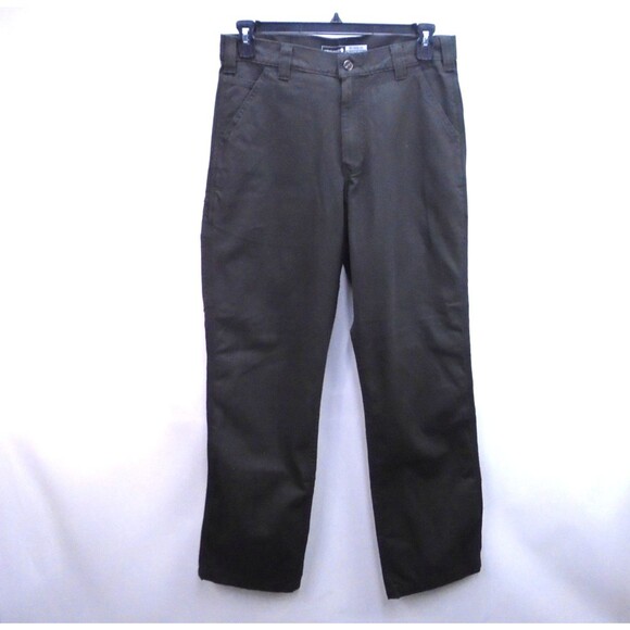 Carhartt Mens Rugged Flex Canvas Cargo Work Pant Size 32x32 Relaxed Fit - Picture 1 of 13
